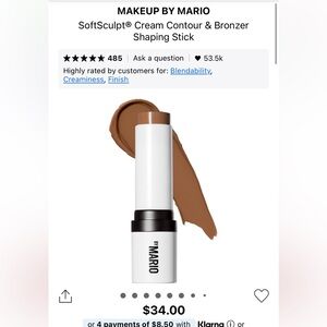 makeup by mario SoftSculpt® Cream Contour & Bronzer
Shaping Stick
